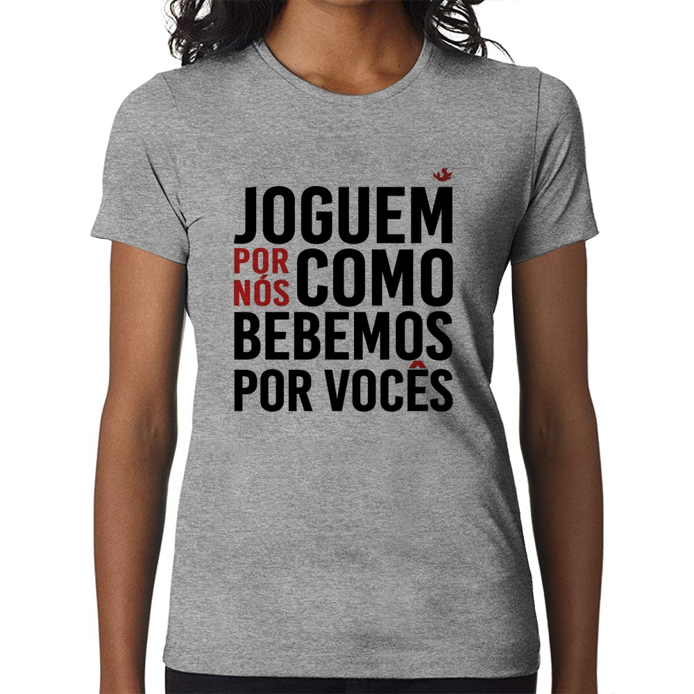 CAMISETA JOGUE COMO BEBEMOS