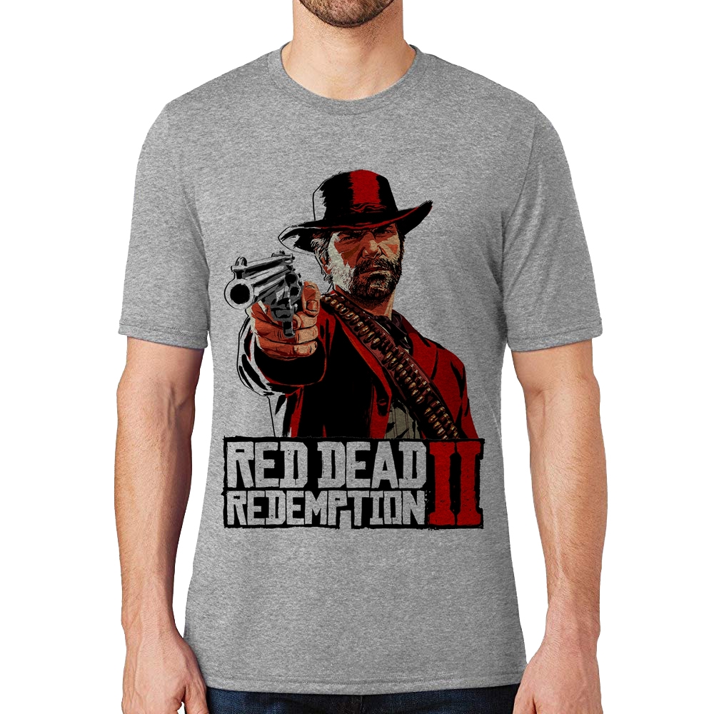 Camiseta Camisa Red Dead Redemption 2 Jogo Arthur Morgan 01 em