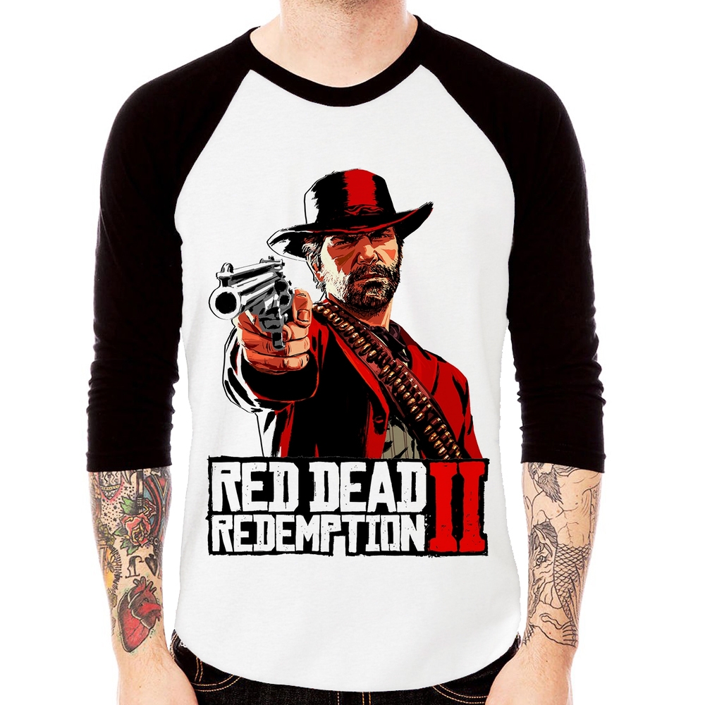 Camiseta Red Dead Redemption II Arthur Morgan