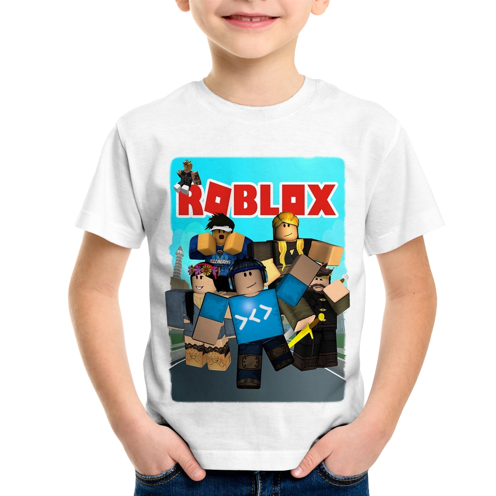 blusa infantil roblox menino menino